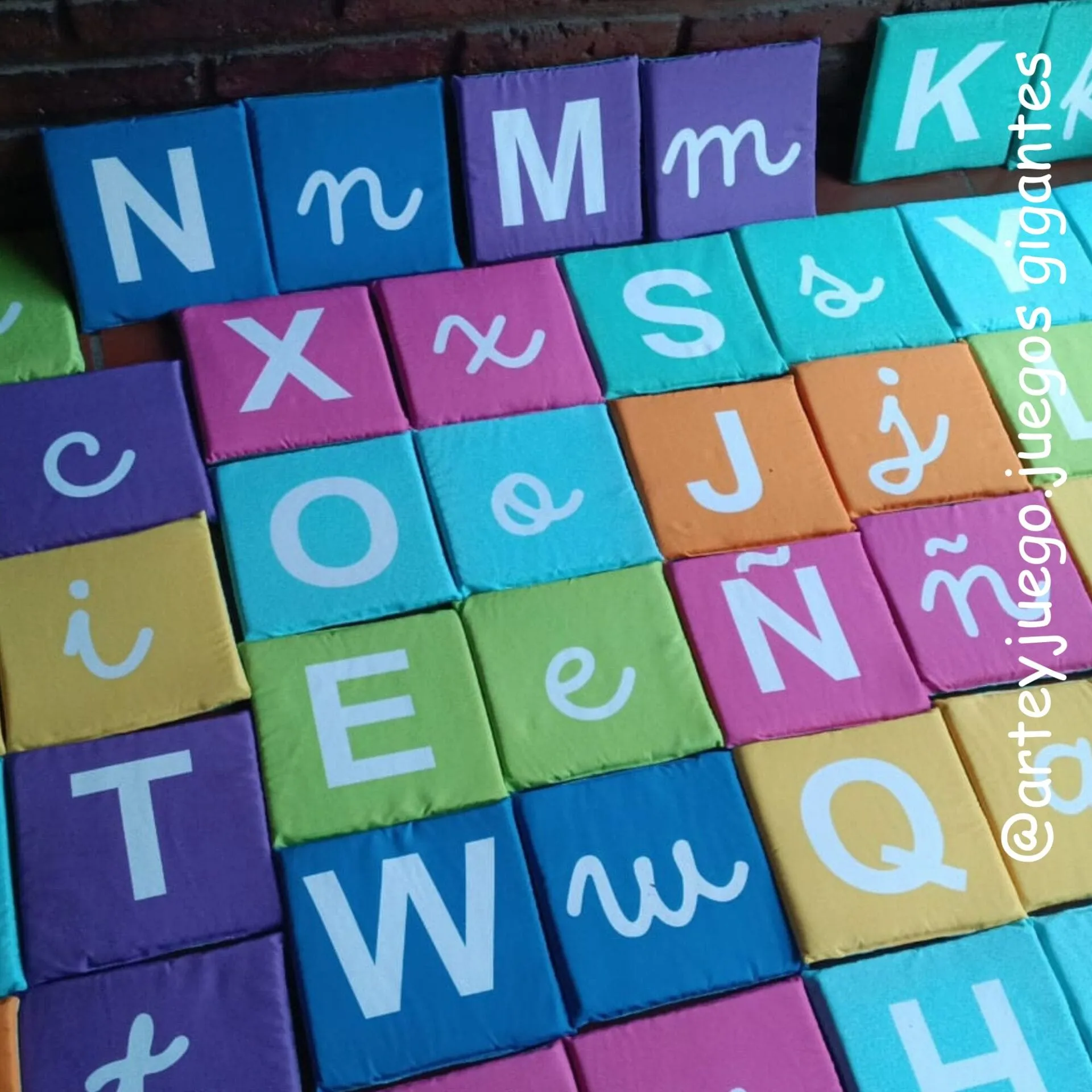 Juego Memoria Letras