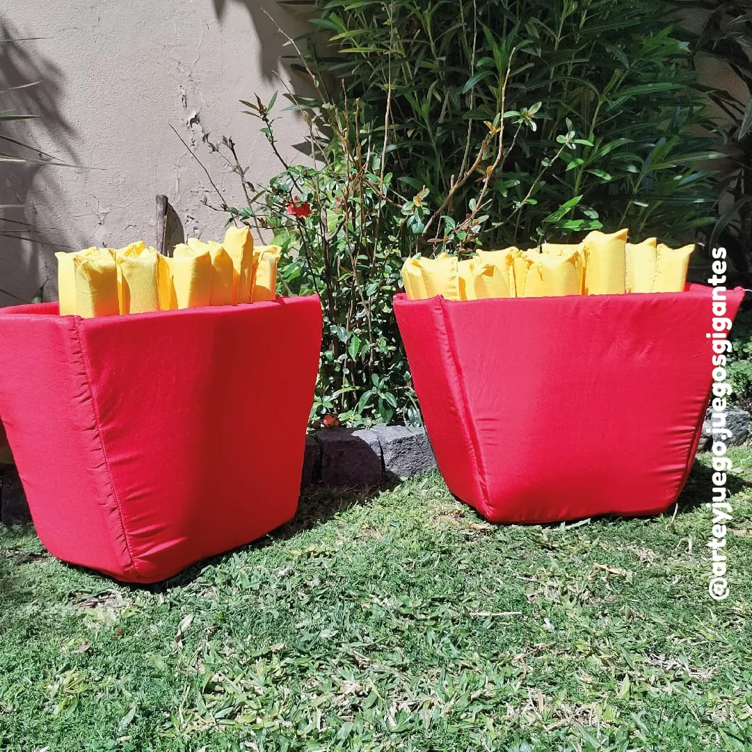 Papas Fritas de Tela gigantes