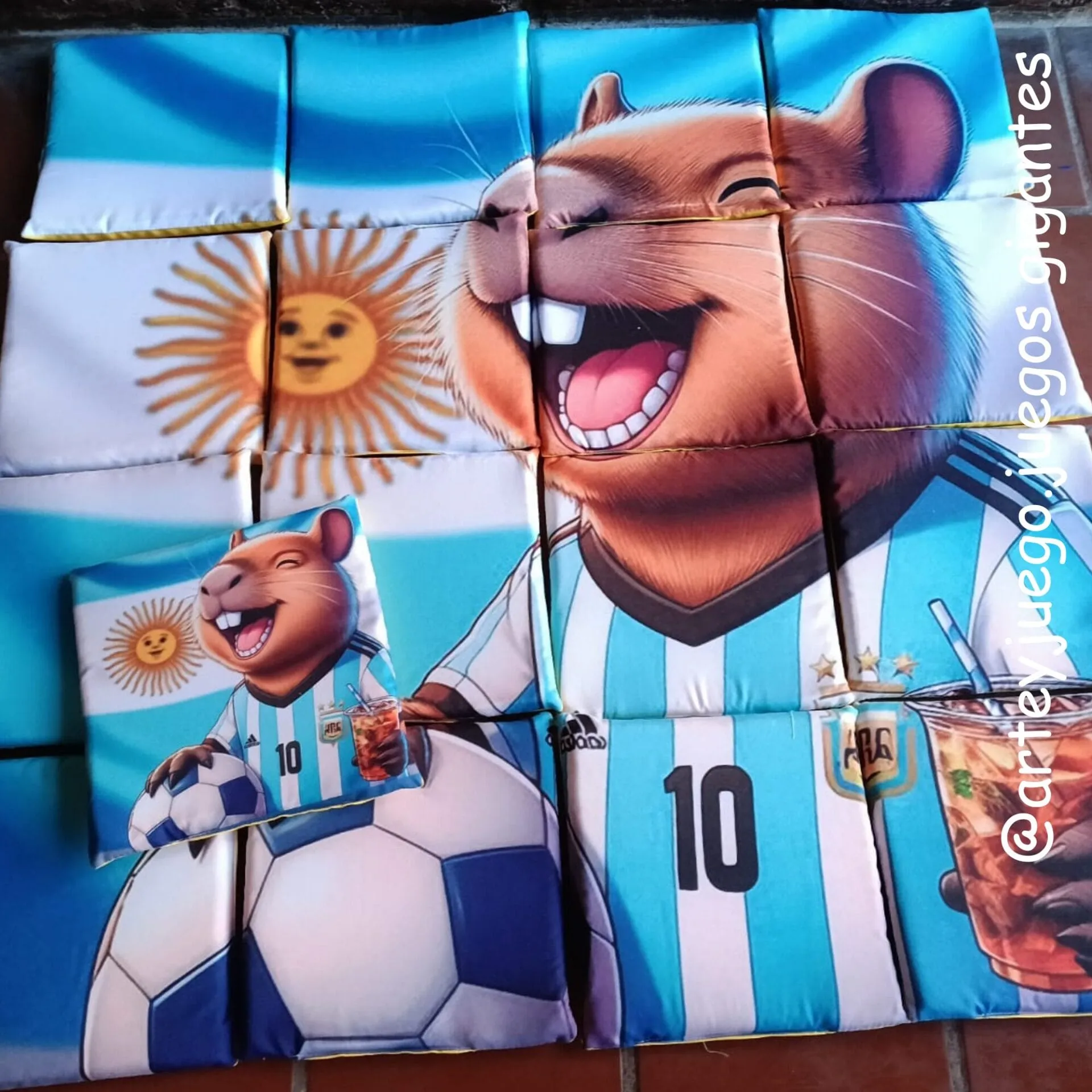 Rompecabezas Gigante x 17 piezas
