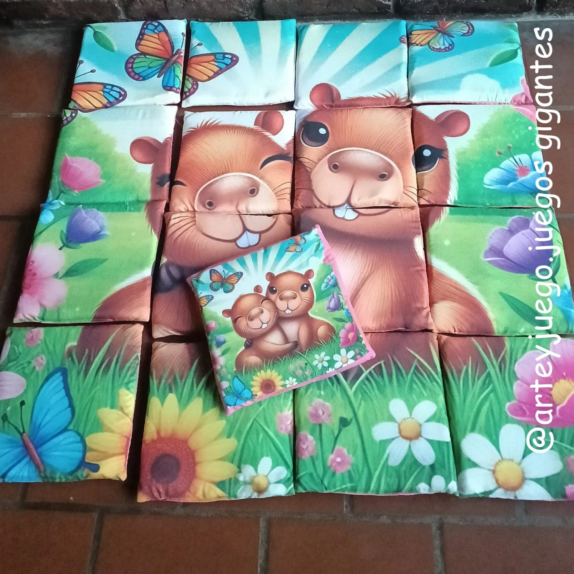 Rompecabezas Gigante x 17 piezas