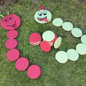 Gusano Reversi de 30 piezas: vista principal del juego