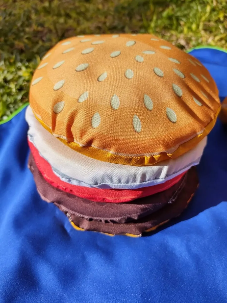 Mini-Hamburguesas de Tela x 30: vista principal del juego